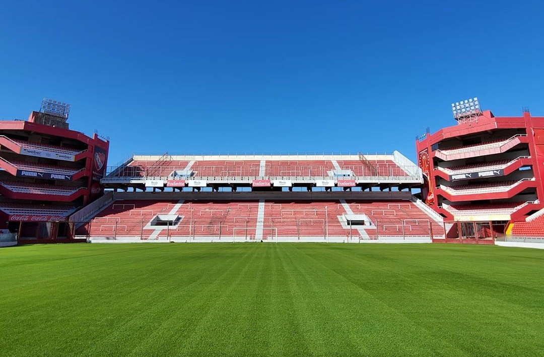 Nueva iluminación para el Libertadores de América · INDEPENDIENTE