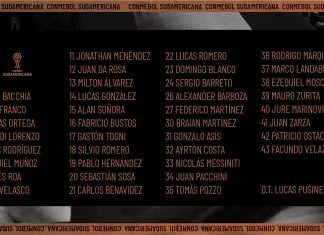 Lista-Sudamericana