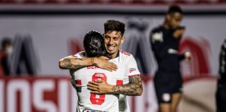 Emiliano-Rigoni-Martín-Benítez-San-Pablo-Independiente-Rojos-por-el-Mundo-Gol-vs-Bragantino