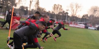 Independiente-Entrenamiento-Villa-Domínico-Agenda-Viaje-Brasil-Santos-Sudamericana