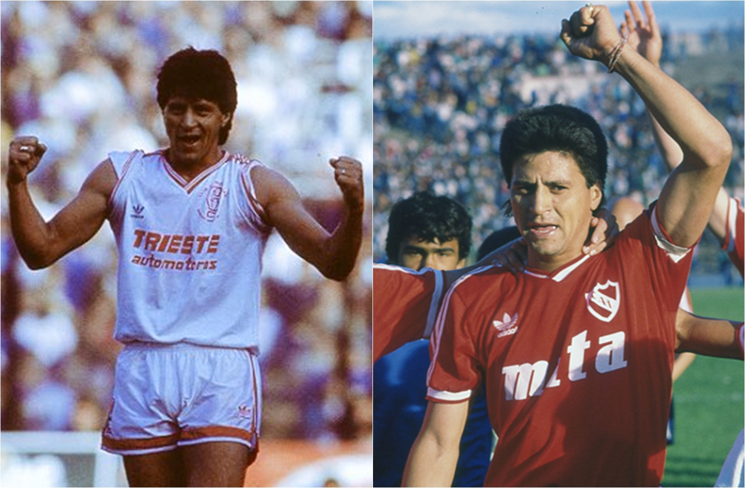 Vistieron las dos camisetas: Huracán 