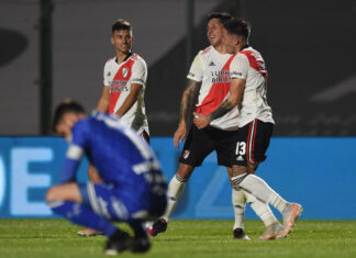 River-vs-Sarmiento-Junín-Liga-Profesional-Rival-Independiente-Enzo-Pérez