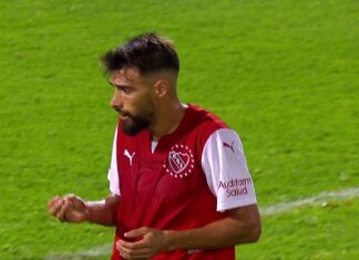 Joaquín-Lasó-Independiente-Expulsión-Vélez-Liniers-Copa-Liga-Profesional-2022