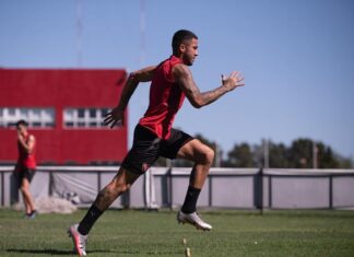 Patricio Ostachuk entrenamiento