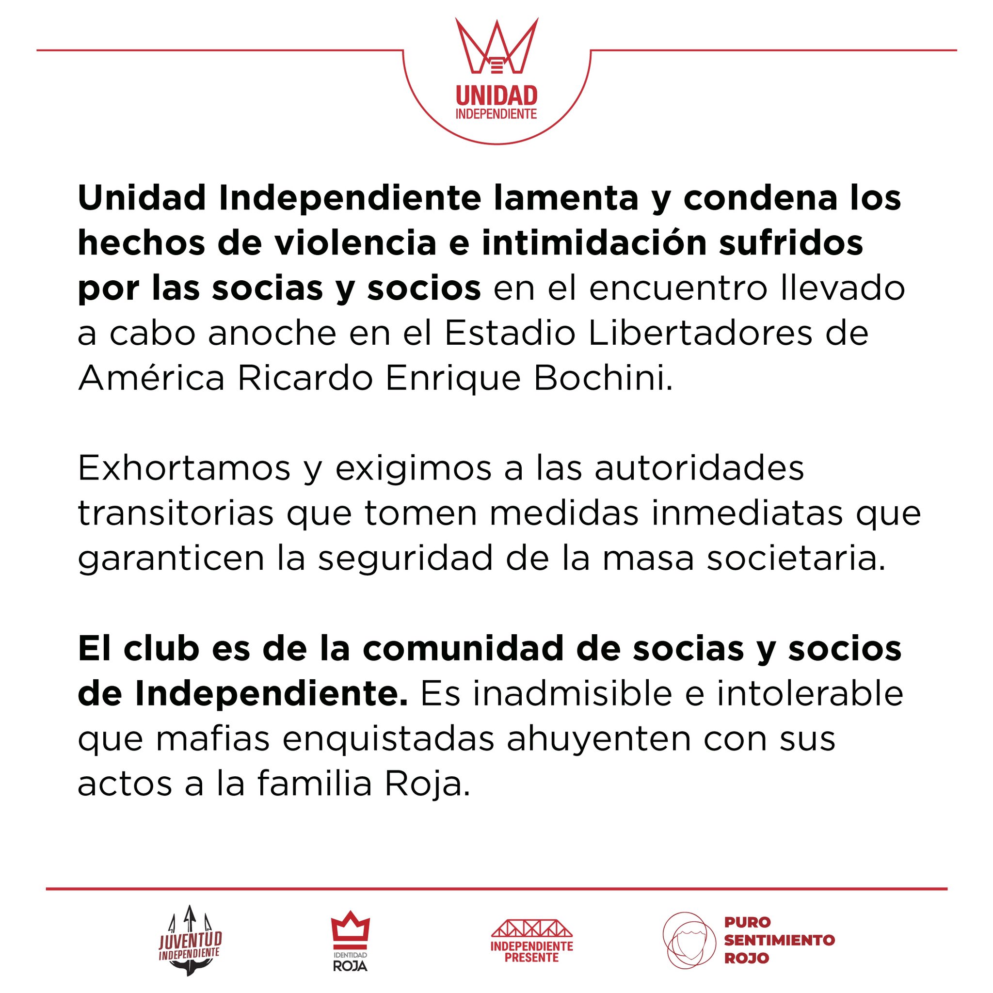 comunicado-unidad-Independiente
