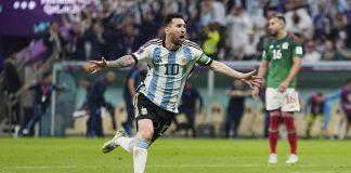 Lionel Messi Argentina Mexico