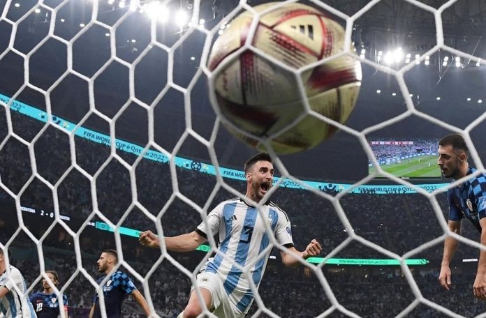 Tagliafico gol Argentina