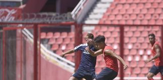 Thiago Mastrolorenzo amistoso Independiente vs Quilmes