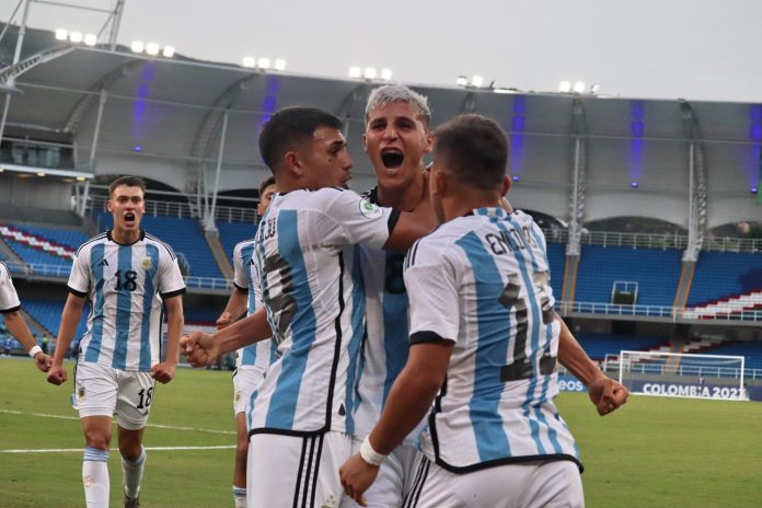 Argentina Sub 20 Vallejo Infantino Encinas