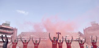 Saludo historico Independiente