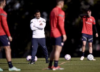 Carlos Tevez entrenamiento Villa Dominico