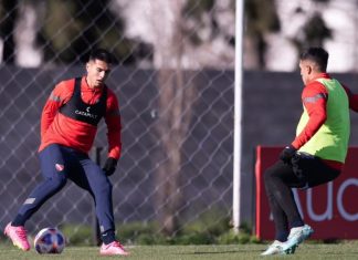 Lucas-Gonzalez-Independiente-entrenamiento