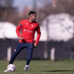 Mauricio Isla entrenamiento