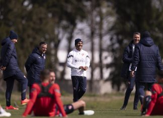 Carlos Tevez entrenamiento Villa Dominico