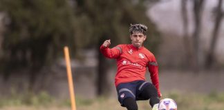 Santiago Toloza entrenamiento Villa Dominico