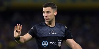 Zunino, el árbitro contra Gimnasia de Mendoza Sebastian Zunino