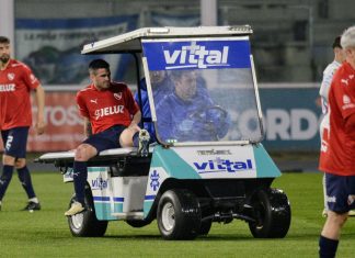 damian-perez-lesion-independiente-godoy-cruz