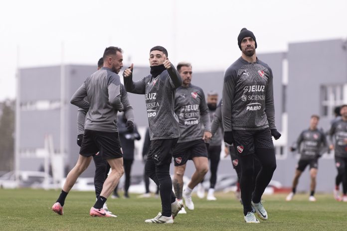 Santiago Montiel Gabriel Avalos entrenamiento Villa Dominico