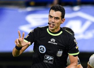 Rey Hilfer, el árbitro con Racing rey-hilfer-juez