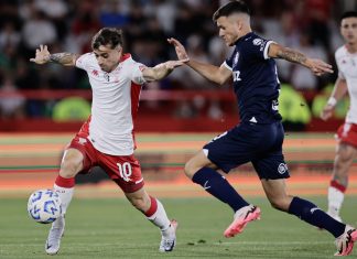 Walter Mazzantti y Adrian Sporle Huracan vs Independiente