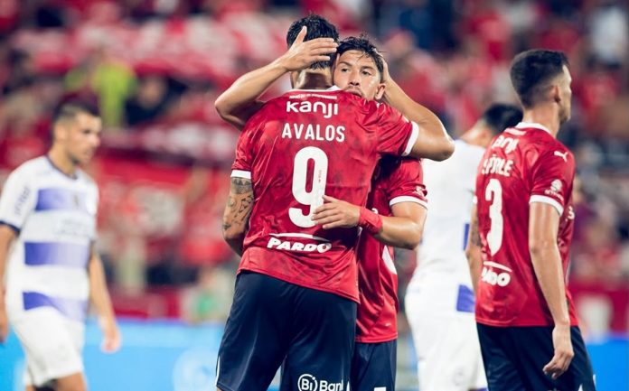 Avalos Loyola gol Independiente Defensor Sporting