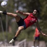 Gabriel Ávalos Independiente Entrenamiento