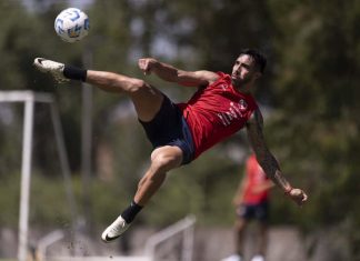 Gabriel Ávalos Independiente Entrenamiento