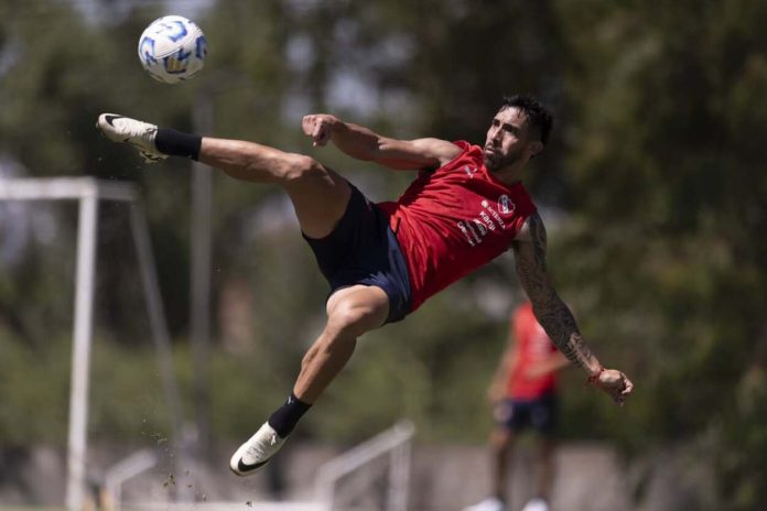 Gabriel Ávalos Independiente Entrenamiento