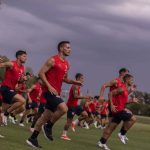 Iván Marcone Federico Vera entrenamiento