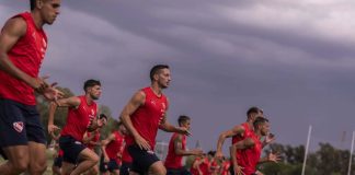 Iván Marcone Federico Vera entrenamiento