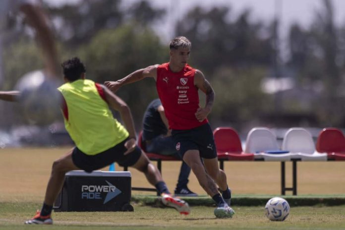 Santiago Salle entrenamiento