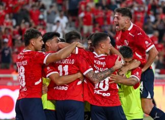 Festejo Independiente Instituto Torneo Apertura 2025