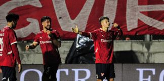 Festejo Loyola Tarzia Independiente Copa Argentina