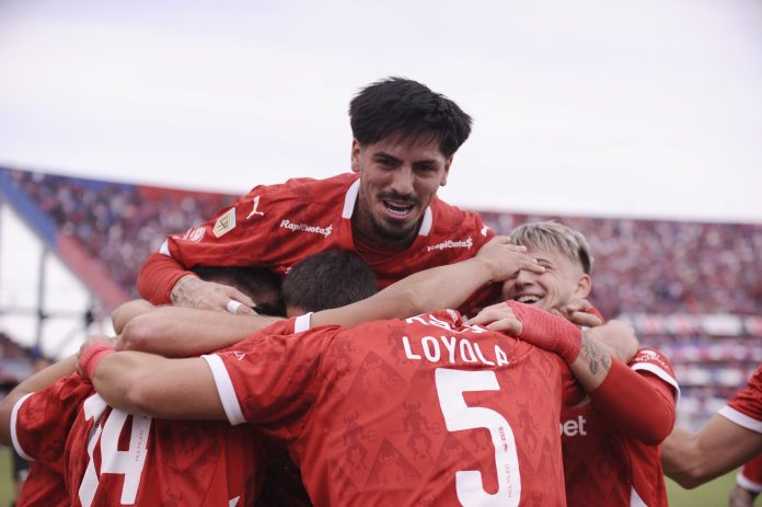 Kevin Lomónaco festejo Independiente San Lorenzo Torneo Apertura 2025