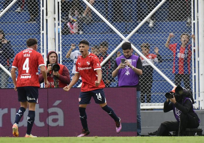 Millan Vera gol Independiente San Lorenzo