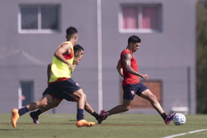 Rodrigo Fernández Cedrés entrenamiento