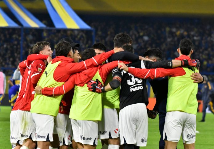 Festejo Independiente Boca Torneo Apertura 2025