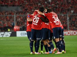 Festejo Independiente Guaraní Copa Sudamericana 2025