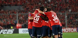 Festejo Independiente Guaraní Copa Sudamericana 2025