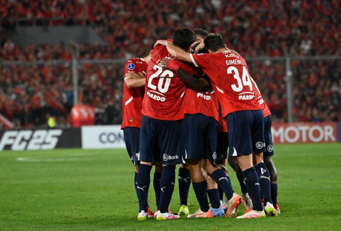 Festejo Independiente Guaraní Copa Sudamericana 2025