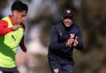 Julio Vaccari entrenamiento Villa Dominico