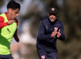 Julio Vaccari entrenamiento Villa Dominico
