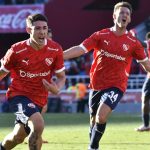 Santiago Montiel festejo Independiente Independiente Rivadavia