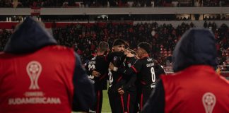 festejo-independiente-nacional-potosi-conmebol-sudamericana