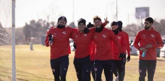 Lomonaco Galdames Loyola entrenamiento