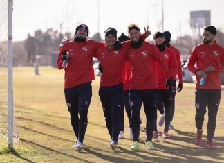 Lomonaco Galdames Loyola entrenamiento