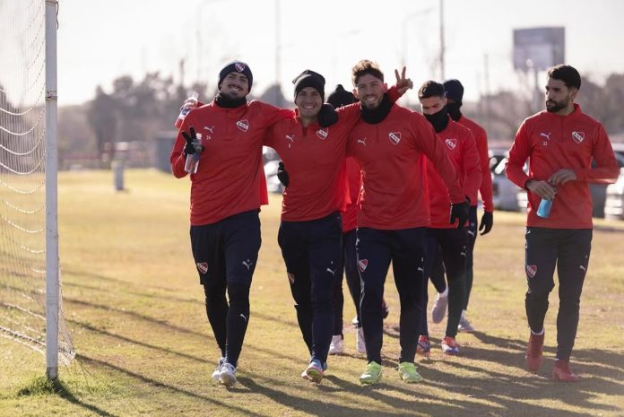 Lomonaco Galdames Loyola entrenamiento