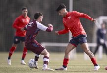 Galdames-amistoso-Independiente-Lanus
