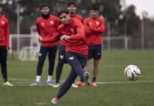 Walter Mazzantti entrenamiento Independiente