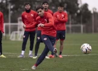 Walter Mazzantti entrenamiento Independiente
